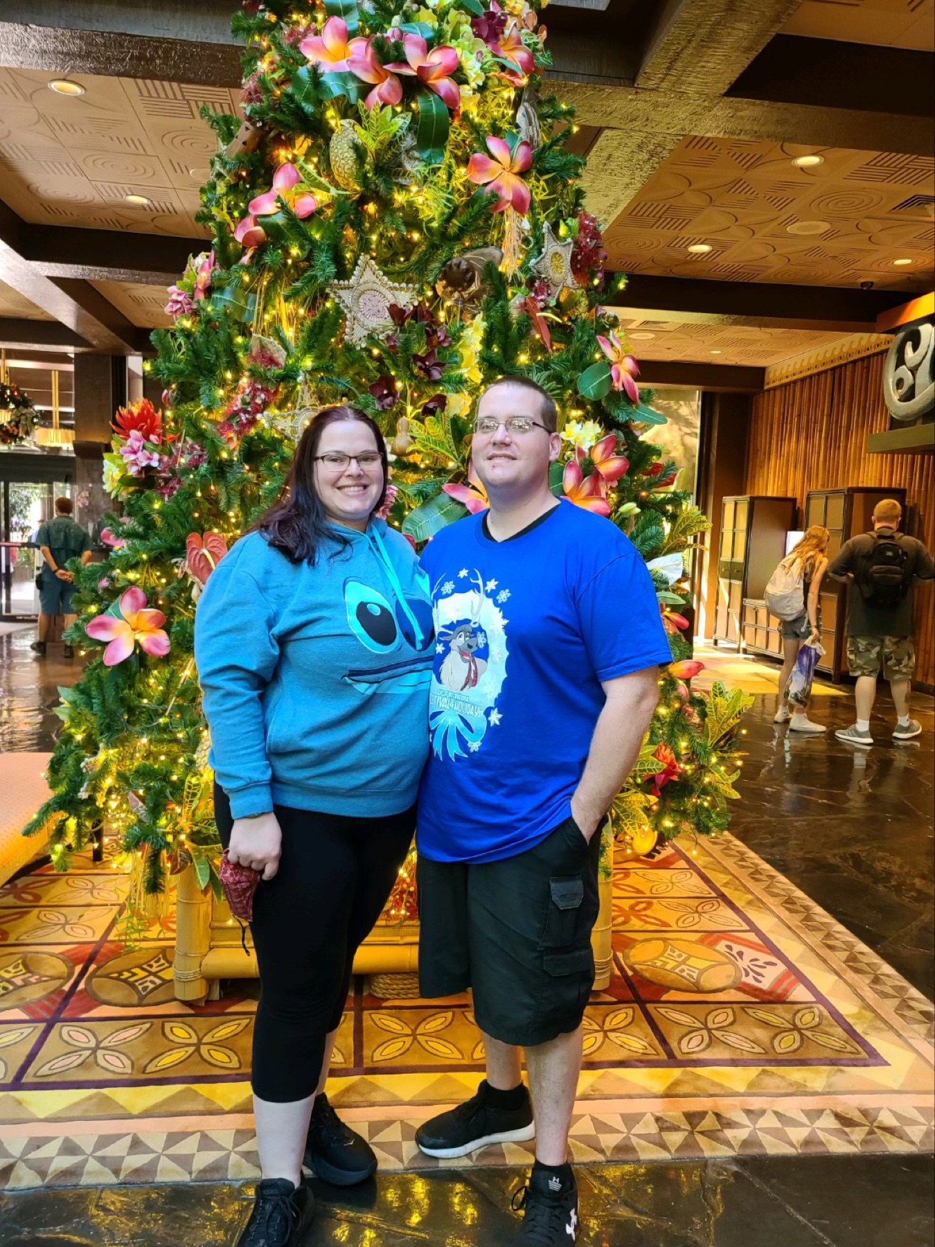Couple before completing Dr. Augello's program.