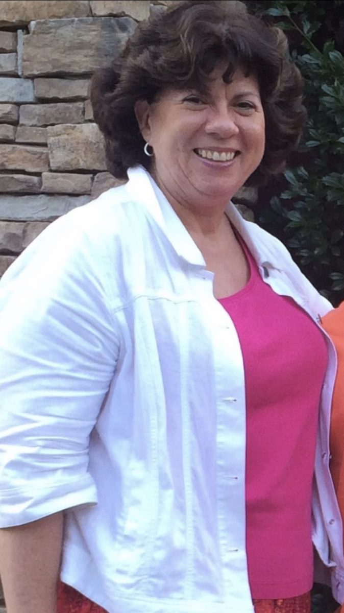 Patient before completing Dr. Augello's program.